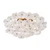 Esme Six Light Semi Flush Mount (ESM-4000-AG-WH)