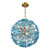 Esme Six Light Chandelier (ESM-4005-AG-BL)
