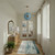 Esme Six Light Chandelier (ESM-4005-AG-BL)