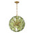 Esme Six Light Chandelier (ESM-4005-AG-GR)