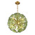 Esme Six Light Chandelier (ESM-4005-AG-GR)