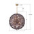 Esme 12 Light Chandelier (ESM-4009-AG-SM)