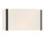 Fulton Two Light Wall Sconce (FUL-902-BK)