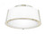 Crystorama - FUL-903-PN - Two Light Semi Flush Mount - Fulton - Polished Nickel