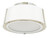Fulton Two Light Semi Flush Mount (FUL-903-PN)