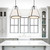 Fulton Three Light Pendant (FUL-904-BK)
