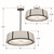 Fulton Six Light Chandelier (FUL-907-BK)