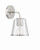 Crystorama - FUL-911-PN-CL - One Light Bath - Fulton - Polished Nickel