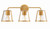 Crystorama - FUL-913-GA-CL - Three Light Bath - Fulton - Antique Gold