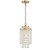 Crystorama - GAB-B7301-GA - One Light Chandelier - Gabrielle - Antique Gold