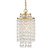 Gabrielle One Light Chandelier (GAB-B7301-GA)