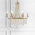 Gabrielle Six Light Chandelier (GAB-B7306-GA)