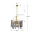 Gemma Seven Light Chandelier (GEM-7004-MG-SS)