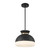 Crystorama - GID-4015-MK-VG - Two Light Pendant - Gidget - Matte Black + Vibrant Gold