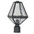 Glacier One Light Outdoor Post Mount (GLA-9707-WT-BC)