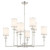 Crystorama - HAT-478-PN - Eight Light Chandelier - Hatfield - Polished Nickel
