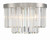 Crystorama - HAY-1400-PN - Four Light Flush Mount - Hayes - Polished Nickel