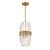 Crystorama - HAY-1401-AG - Four Light Pendant - Hayes - Aged Brass