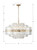 Hayes 16 Light Chandelier (HAY-1407-AG)
