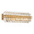 Crystorama - HAY-1413-AG - Four Light Bath - Hayes - Aged Brass