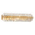 Crystorama - HAY-1415-AG - Six Light Bath - Hayes - Aged Brass