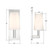 Hogan One Light Wall Sconce (HGN-3901-CH)
