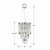 Hudson Six Light Chandelier (HUD-A2216-CH)