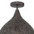 Jasmine One Light Semi Flush Mount (JAS-A5010-FB_CEILING)