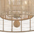Jayna Four Light Chandelier (JAY-A5004-BS)