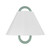 Jojo One Light Wall Sconce (JOJ-801-VG-GR)