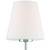 Lena One Light Wall Sconce (LEN-250-OP-CH)