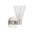 Lotus One Light Wall Sconce (LOT-701-PN)