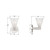 Lotus One Light Wall Sconce (LOT-701-PN)