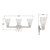 Lotus Three Light Bath (LOT-703-PN)
