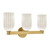 Lotus Three Light Bath (LOT-713-LG)