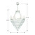 Lucille Eight Light Chandelier (LUC-A9068-SA)