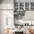 Mila Five Light Chandelier (MIL-8005-BK)