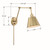 Mitchell One Light Wall Sconce (MIT-A8021-AG)