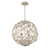 Crystorama - MSL-316-SA - Six Light Pendant - Marselle - Antique Silver