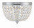 Crystorama - NOL-312-CH-CL-MWP - Two Light Flush Mount - Nola - Polished Chrome