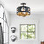 Odelle Four Light Semi Flush Mount (ODE-700-BK-GA_CEILING)