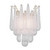 Crystorama - OLL-6002-AG-CL - Two Light Wall Sconce - Ollie - Aged Brass