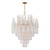 Crystorama - OLL-6008-AG-CL - 21 Light Chandelier - Ollie - Aged Brass