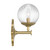 Orly One Light Wall Sconce (ORY-1001-AG-CL)