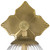 Orly One Light Wall Sconce (ORY-1001-AG-CL)