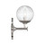 Orly One Light Wall Sconce (ORY-1001-PN-CL)
