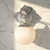 Orly One Light Wall Sconce (ORY-1001-PN-WH)
