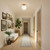 Orly One Light Semi Flush Mount (ORY-1003-AG-WH)