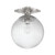 Orly One Light Semi Flush Mount (ORY-1003-PN-CL)