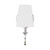 Payton One Light Wall Sconce (PAY-921-CH)